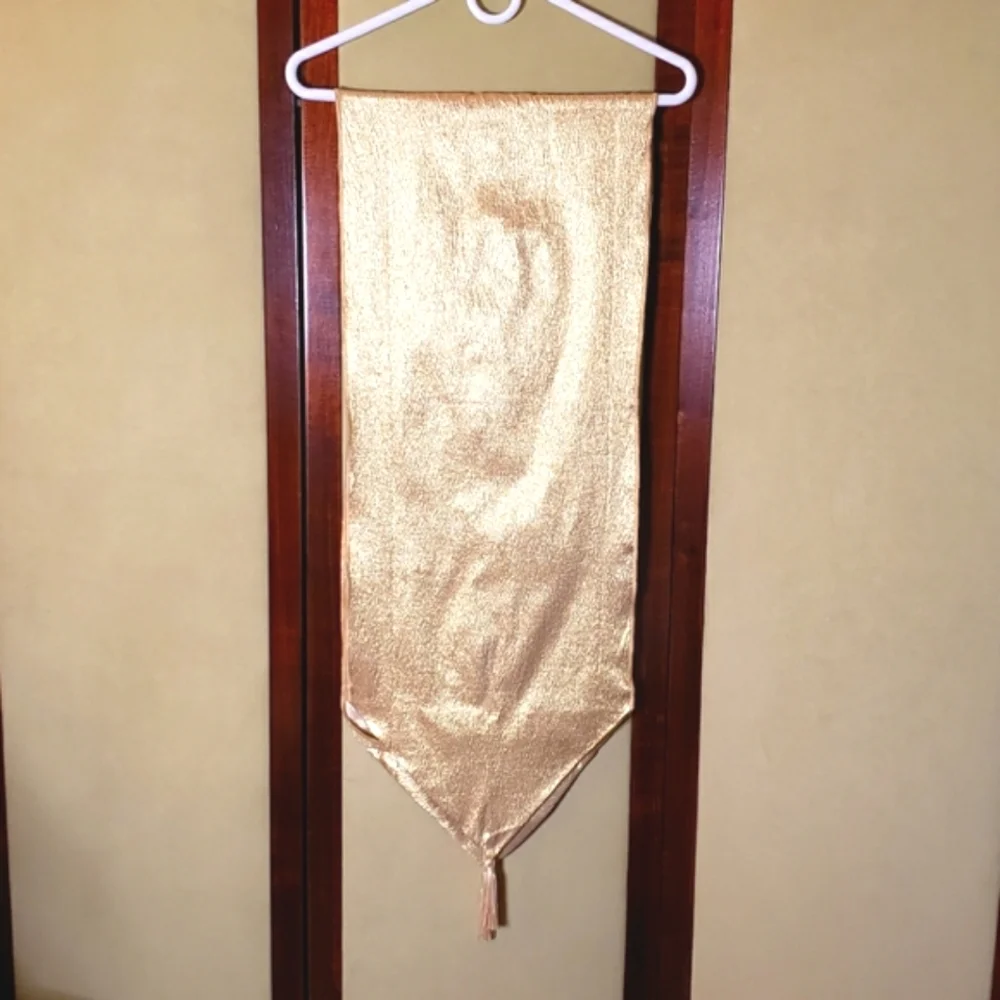 Gold Lame Table Runner